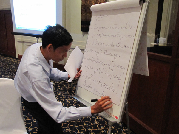 Development of a teacher code of conduct in Lao PDR