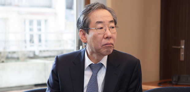 The new Ambassador of the Republic of Korea to UNESCO visits IIEP